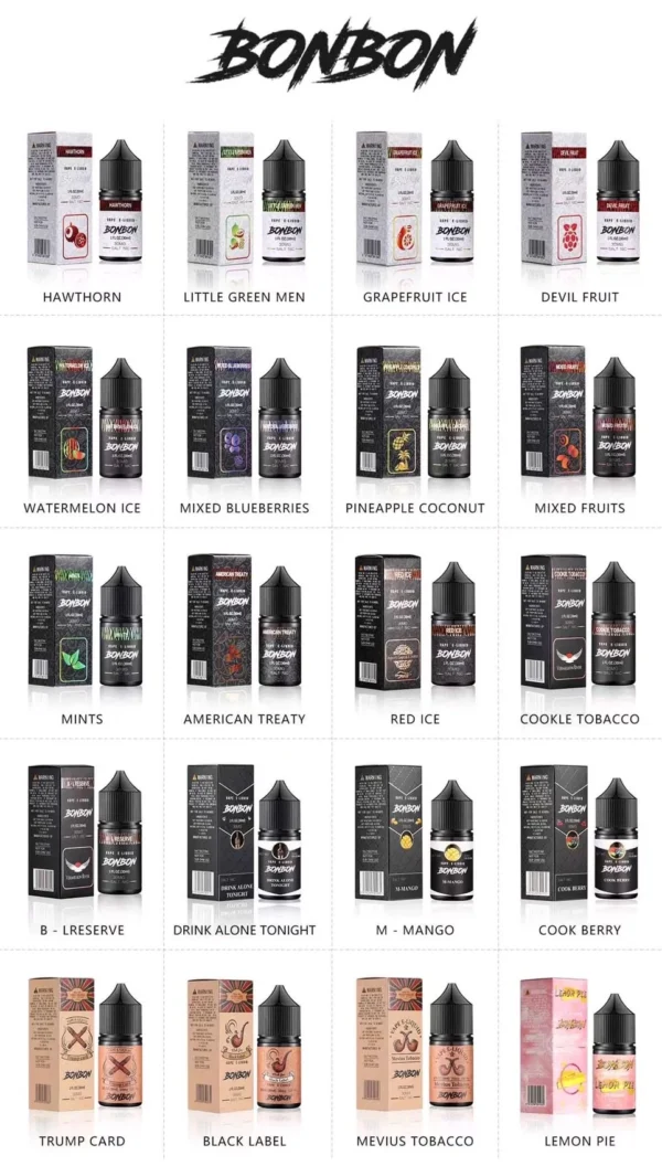 BONBON 邦邦系列 小菸油 30ML 台灣電子烟批發