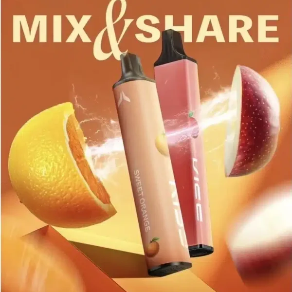 KIS5 6500口拋棄式電子煙鎧斯一次性煙桿 MIX&SHARE 就是為懂生活的人準備的選擇