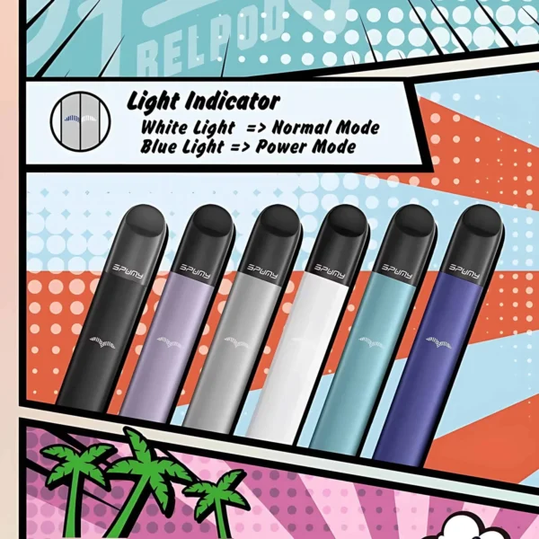 SPUMY主機 新冰熊五代煙桿 通用悅刻Relx五代煙彈 新一代升級設計