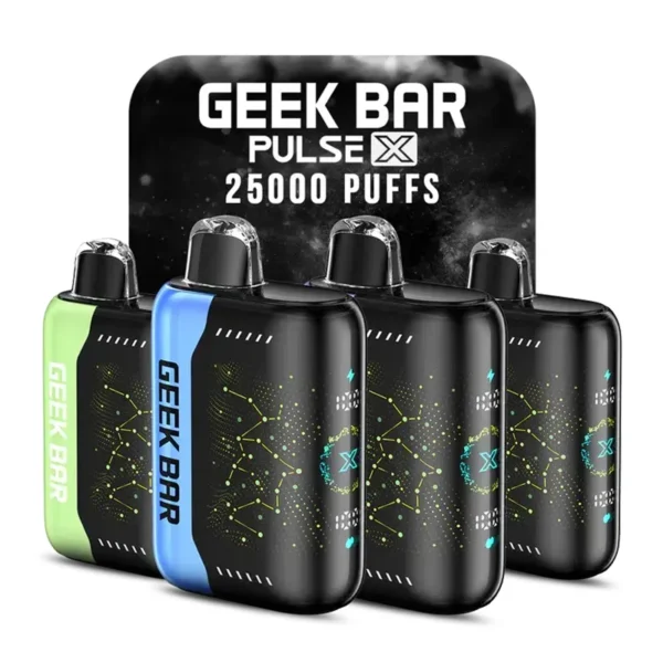 GEEK BAR Pulse X 25000 Puffs 一次性電子煙 拋棄式霧化棒 美歐爆款