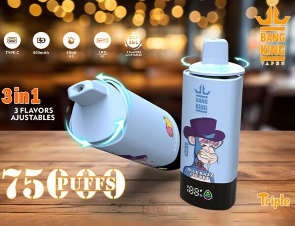 Bang 85000口 DSK058 一次性電子煙 – 三合一風味超大容量，85000口暢抽不停！Bang 電子煙新品推薦，夏季派對解癮首選