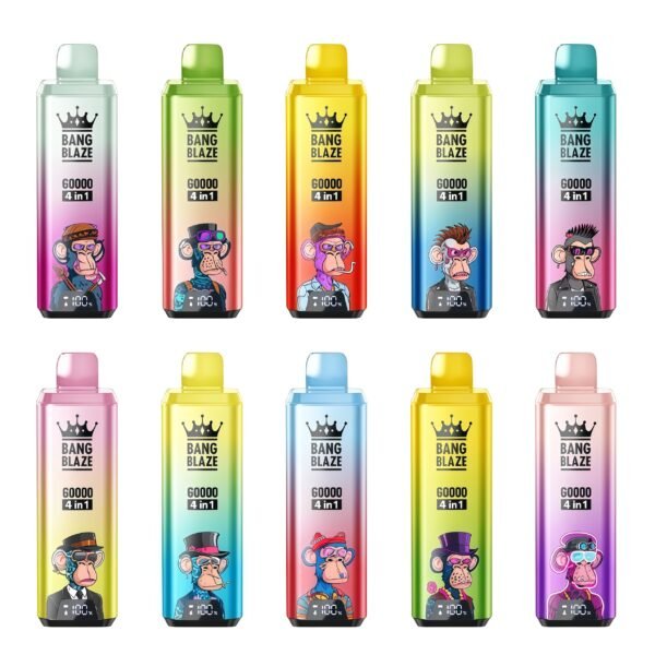 Bang Blaze 60000 Puffs 4in1 DSK048 一次性電子煙 台灣現貨 – 60000口超大容量 Bang Blaze 60000 Puffs 4in1 DSK048 一次性電子煙 台灣現貨