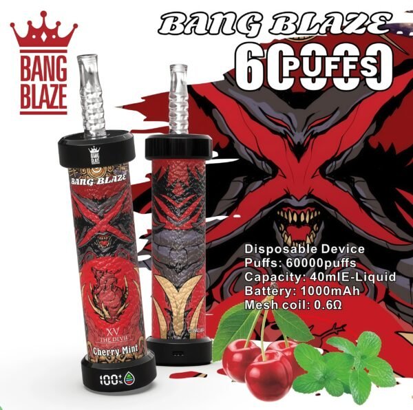 Bang Blaze 60000 Puffs DSK048 一次性電子煙 台灣現貨一次性電子煙推薦 派對解癮神器