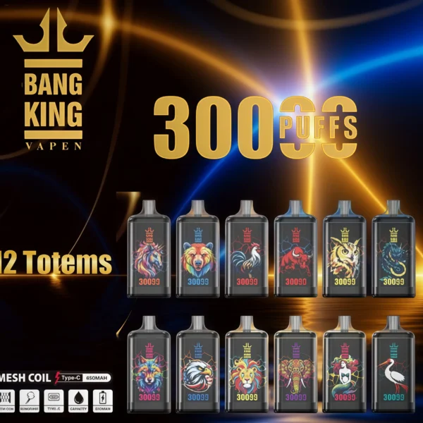 Bang King 30000口 DSK057 一次性電子煙 台灣現貨 (2) Bang King 30000口 DSK057 一次性電子煙 台灣現貨口超大容量風味豐富次性電子煙推薦