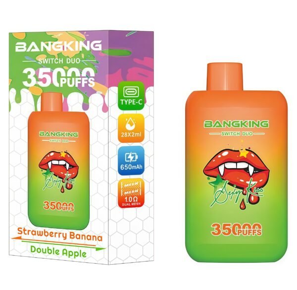 Bang King 35000 Puffs B35K DUO 一次性電子煙 台灣現貨一次性電子煙推薦
