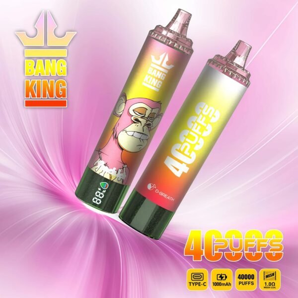 Bang King 40000 DSK059 一次性電子煙 台灣現貨|超大容量風味豐富可充電 |電子煙推薦