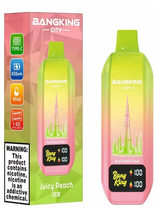 Bang King 50000 City BK5 CT DSK046 一次性電子煙 台灣現貨一次性電子煙推薦 派對解癮神器