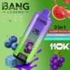 Bang Legend 110000口 110k 三种口味 三合一|一次性电子烟 |110k超大容量三合一风味