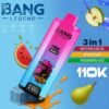 Bang Legend 110000口 110k 三种口味 三合一|一次性电子烟 |110k超大容量三合一风味