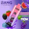Bang Legend 110000口 110k 三种口味 三合一|一次性电子烟 |110k超大容量三合一风味