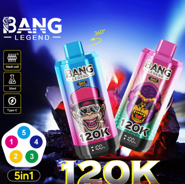 Bang Legend 120K DSK060 拋棄式 Bang Legend 120K DSK060 一次性電子煙 台灣現貨