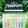 Diya 7500 Puffs 拋棄式電子煙｜大容量小煙 台灣現貨正品