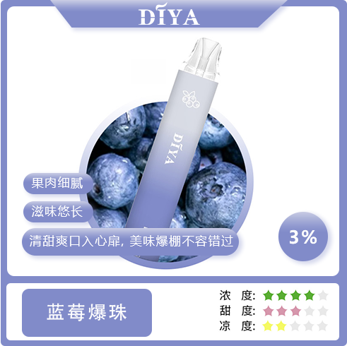 Diya 7500 Puffs 拋棄式電子煙｜大容量小煙 台灣現貨正品