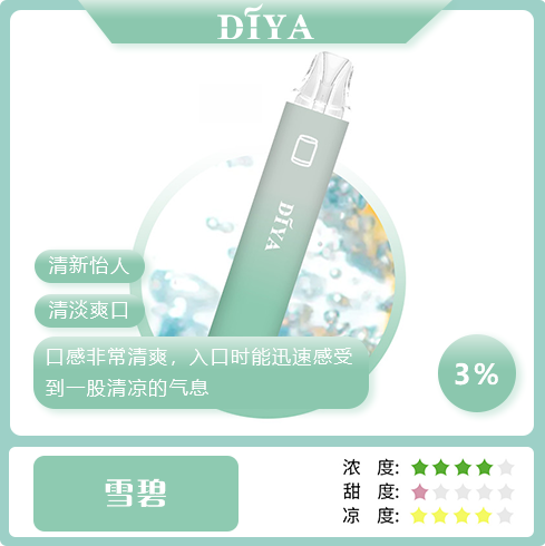 Diya 7500 Puffs 拋棄式電子煙｜大容量小煙 台灣現貨正品