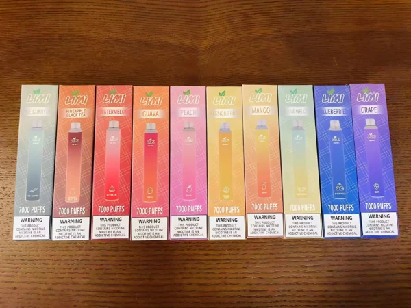 LIMI 7000 PUFFS 發光拋棄式電子煙 台灣一次性電子煙推薦2 LIMI 7000 PUFFS 發光拋棄式電子煙 台灣一次性電子煙推薦
