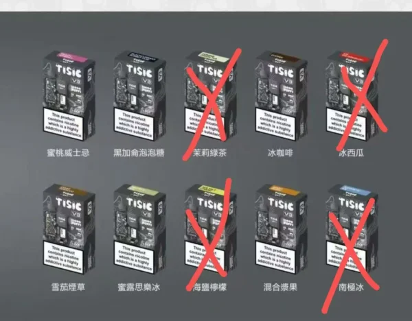 TISIC貓 12000 TISIC貓 12000 Puffs 貓咪拋棄式電子煙 一次性主機