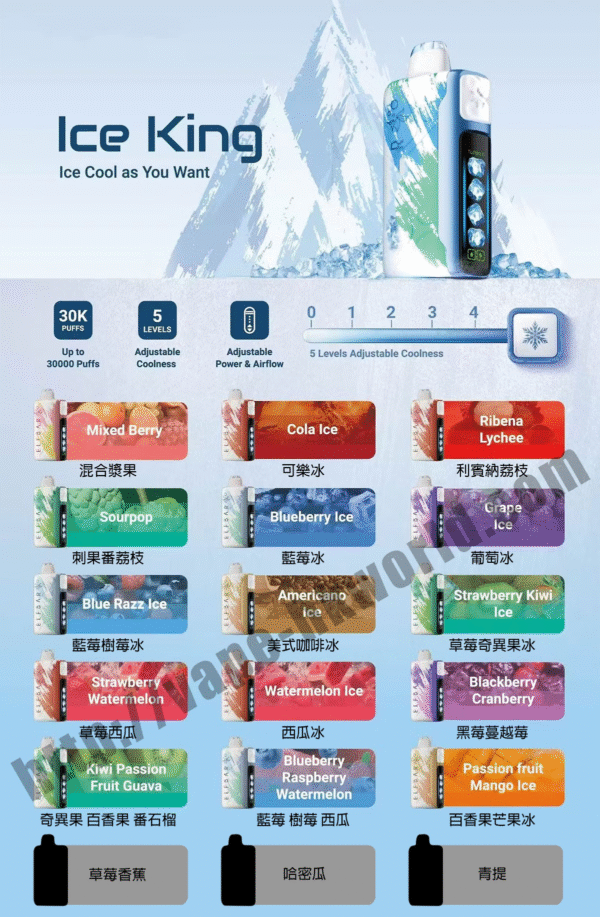 Elfbar 拋棄式電子煙｜台灣現貨 高品質一次性小煙