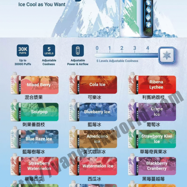 Elfbar 拋棄式電子煙｜台灣現貨 高品質一次性小煙