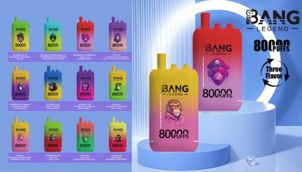 Bang Legend 80K DSK056 一次性電子煙 台灣現貨 – 80000口超大容量三合一風味可充電 Bang Legend 80K DSK056 一次性電子煙推薦 派對解癮神器