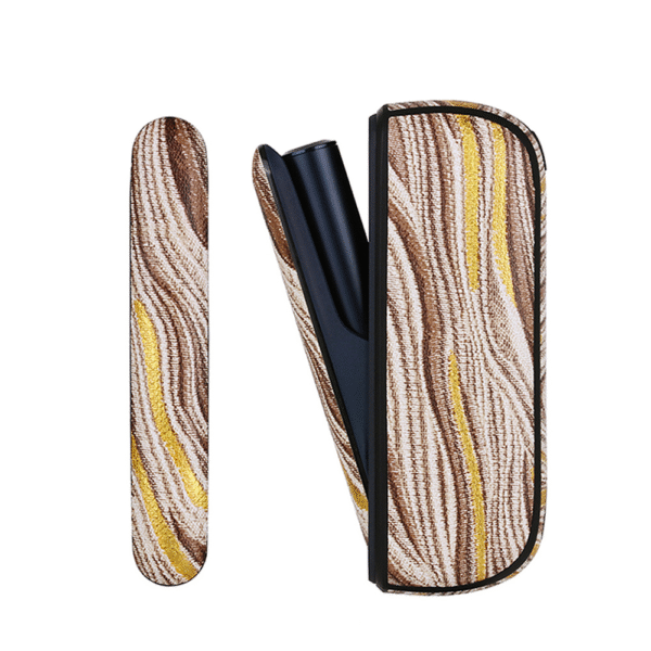 iluma-鎏金保護殼-1.png 鎏金皮革 IQOS 全系列保護套 套裝 PU+PC 加熱煙機煙盒防塵 台灣現貨 原廠防摔收納包 多色選