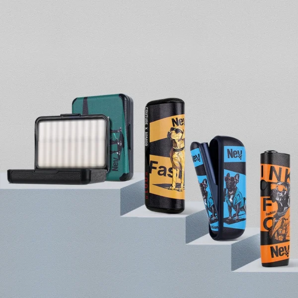 IQOS 加熱菸  主機保護殼｜20支裝菸彈盒全包保護套｜台灣限定色系・防刮耐撞・高質感防護